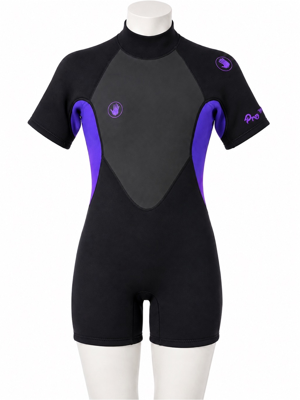 Body Glove Pro 3 Women’s 2/1mm Shorty Springsuit Wetsuit L NWT